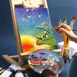 3 Pack Canvas Panels, Blank Board Panels for Acrylic, Oil, Watercolor, Tempera Painting,Primed Acid-Free for Students,Adults