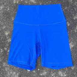 Solid Color Women Fitness Sports Short High Waist Yoga Short Leg Cycling Comprehensive Training Jog Squat Proof Internal Pocket