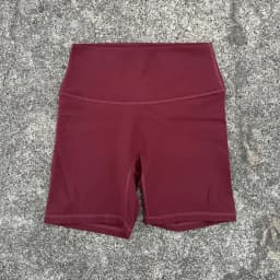 Solid Color Women Fitness Sports Short High Waist Yoga Short Leg Cycling Comprehensive Training Jog Squat Proof Internal Pocket