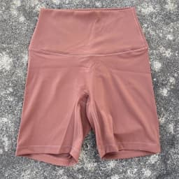 Solid Color Women Fitness Sports Short High Waist Yoga Short Leg Cycling Comprehensive Training Jog Squat Proof Internal Pocket