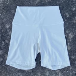 Solid Color Women Fitness Sports Short High Waist Yoga Short Leg Cycling Comprehensive Training Jog Squat Proof Internal Pocket