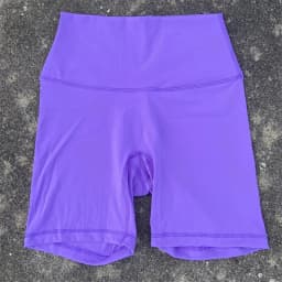 Solid Color Women Fitness Sports Short High Waist Yoga Short Leg Cycling Comprehensive Training Jog Squat Proof Internal Pocket