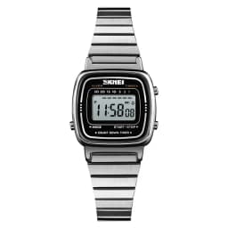 SKMEI 1901 Luxury Women Watches Small Dial Digital Chrono Calendar Watch Waterproof Ladies Wristwatch Clock Montre femme 1620