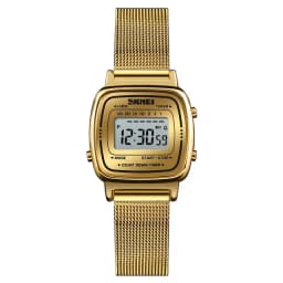 SKMEI 1901 Luxury Women Watches Small Dial Digital Chrono Calendar Watch Waterproof Ladies Wristwatch Clock Montre femme 1620