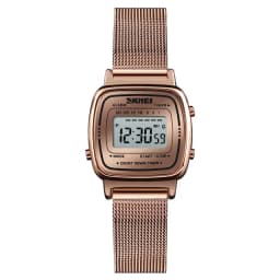 SKMEI 1901 Luxury Women Watches Small Dial Digital Chrono Calendar Watch Waterproof Ladies Wristwatch Clock Montre femme 1620
