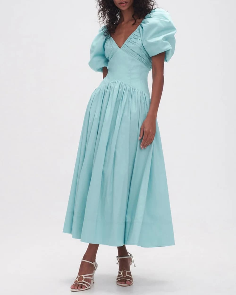 Customized Matching Jersey A-line V-neck Midi Dresses Prom Dresses Classic Exquisite Modern Style Pastrol Unisex Chinese Style