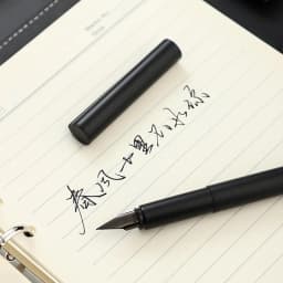 High Quality 0.38mm Extra Fine Nib Fountain Pen Stainless Steel Extremely Black Metal Business Office Writing Calligraphy Pens