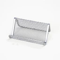 Black Metal Mesh Business Card Holder Desktop Business Card Display Stand Box Office Cards Holder Desk Shelf Storage Organizer