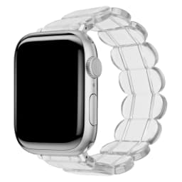 Bracelet for Apple watch band 45mm 44mm 42mm 40mm 41mm 38mm Resin elastic force Strap correa iwatch series 9 8 7 6 5 Ultra 49mm