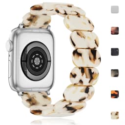 Bracelet for Apple watch band 45mm 44mm 42mm 40mm 41mm 38mm Resin elastic force Strap correa iwatch series 9 8 7 6 5 Ultra 49mm