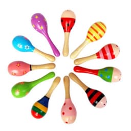 1Pc Baby Music Toys Baby Toys Wooden Kid Child Sand Hammer Early Education Tool Rattle Musical Instrument Percussion Toy Gifts