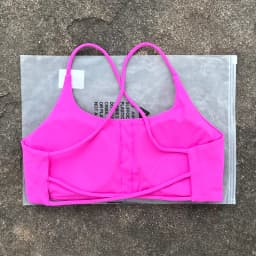 Solid Color Support Women Fitness Bra Yoga Vest Gym Sport Top Hollow Back Push With Chest Pad Four Shoulder Straps Cross-Back