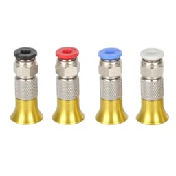 XCR 3D Printer Filament Dryer Box Pneumatic Connector with Nut for PLA ABS Filaments 2.5x4mm PTFE Tube 3D Printer Accessories