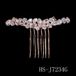 Silver Zirconia New Hair Comb Classic Flower Type Bridal Insert Comb Wedding Bridal Headpieces Jewelry Bridesmaid Gifts