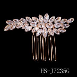 Silver Zirconia New Hair Comb Classic Flower Type Bridal Insert Comb Wedding Bridal Headpieces Jewelry Bridesmaid Gifts