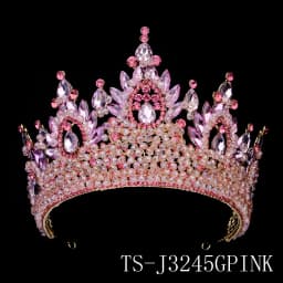 Luxury Diamond Crystal Heavy Crown Bridal Wedding Rhinestone Tiara Classic Bride Headpieces Hair Accessories Jewelry