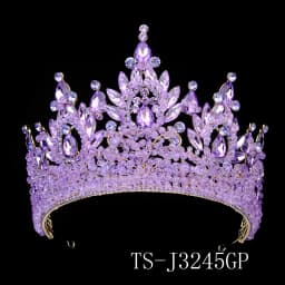 Luxury Diamond Crystal Heavy Crown Bridal Wedding Rhinestone Tiara Classic Bride Headpieces Hair Accessories Jewelry