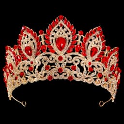 Luxury Diamond Crystal Heavy Crown Bridal Wedding Rhinestone Tiara Classic Bride Headpieces Hair Accessories Jewelry
