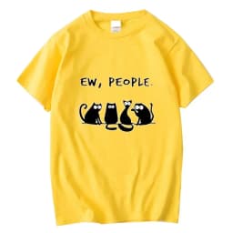 Men's T-shirt High Quality Cotton Blend Funny Cool Cat Printed Summer Casual Loose Cool T Shirt O-Neck Male T-Shirt Tops