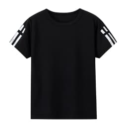 1/4 Pack Children's Summer Quick-drying Sports Short Sleeve Solid Color Joker Casual Plus Size Shirt Boys And Girls Running T-sh