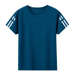 1/4 Pack Children's Summer Quick-drying Sports Short Sleeve Solid Color Joker Casual Plus Size Shirt Boys And Girls Running T-sh