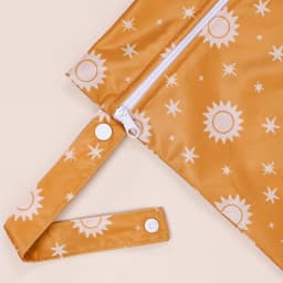 2PCS/Set Recycled PUL Wetbag For Baby Diapers Nappies Reusable Waterproof Diaper Bag 26cmx36cm