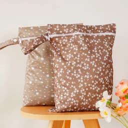 2PCS/Set Recycled PUL Wetbag For Baby Diapers Nappies Reusable Waterproof Diaper Bag 26cmx36cm