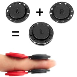 A pair Invisible Magnet Button for Sewing Supplies Jacket Cardigan Concealed Buckle Handwork Clothing Decoration Buttons