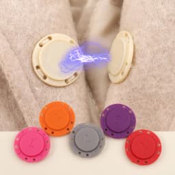 A pair Invisible Magnet Button for Sewing Supplies Jacket Cardigan Concealed Buckle Handwork Clothing Decoration Buttons