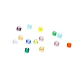 1000/1800Pcs 2mm Charm Czech Transparent Glass Seed Beads DIY Bracelet Necklace Beads for Jewelry Making Findings Accessories