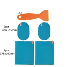 2/4/8 Pcs Car Side Rearview Mirror Waterproof Anti-Fog Film Side Window Glass Film Can Protect Your Vision Driving On Rainy Days
