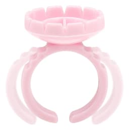 50/100Pcs Wholesale Disposable Eyelash Glue Fan Cup Rings Holder Container Tattoo Pigment Eyelash Extension Tools Lash Supplies
