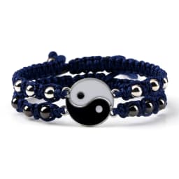 2Pcs/set Dragon Tai Chi Gossip Braided Bracelet for Women Men Best Friends Adjustable Yin Yang Bracelets Fashion Couple Jewelry