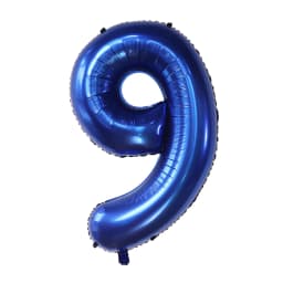 40Inch Dark Blue Number Foil Balloon 0-9 Digital Globos Children Birthday Party Decoration Baby Shower Toy Kids Graduation Gifts
