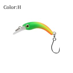 LETOYO Mini Trout Lure 1.2g Floating Minnow Trout Fishing Lure Micro Hard Lures Artificial Bait Wobblers For Trout Bass Perch