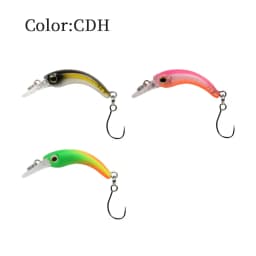 LETOYO Mini Trout Lure 1.2g Floating Minnow Trout Fishing Lure Micro Hard Lures Artificial Bait Wobblers For Trout Bass Perch