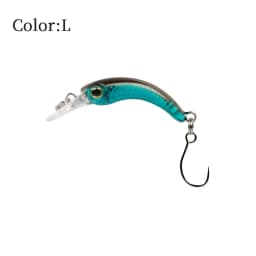 LETOYO Mini Trout Lure 1.2g Floating Minnow Trout Fishing Lure Micro Hard Lures Artificial Bait Wobblers For Trout Bass Perch
