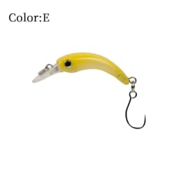 LETOYO Mini Trout Lure 1.2g Floating Minnow Trout Fishing Lure Micro Hard Lures Artificial Bait Wobblers For Trout Bass Perch