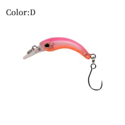 LETOYO Mini Trout Lure 1.2g Floating Minnow Trout Fishing Lure Micro Hard Lures Artificial Bait Wobblers For Trout Bass Perch