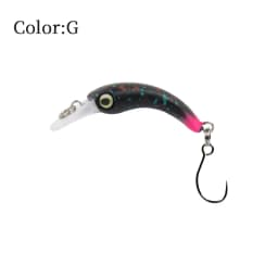LETOYO Mini Trout Lure 1.2g Floating Minnow Trout Fishing Lure Micro Hard Lures Artificial Bait Wobblers For Trout Bass Perch