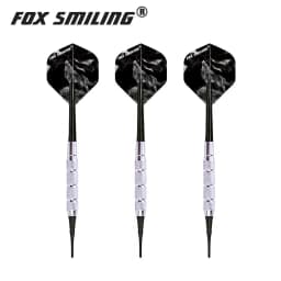 12PCS Dart 18g Electronic Soft Tip Darts With 9PCS Flights,60PCS Rubber O Ring, 50PCS Soft Tips