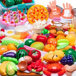 DIY Fruit Cutting Toys Vegetables Fruits And Vegetables Parent-Child Simulation Kitchen Food Children's Birthday Gifts
