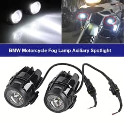 Universal Auxiliary Light Assemblie For R1200GS F800GS F700GS F650 K1600 40W 6000K Motorcycle Fog Light Auxiliary Lights