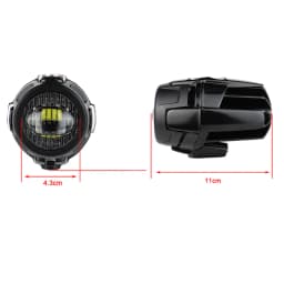 Universal Auxiliary Light Assemblie For R1200GS F800GS F700GS F650 K1600 40W 6000K Motorcycle Fog Light Auxiliary Lights