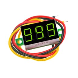 0.28 / 0.36 Inch DC LED Digital Voltmeter 0-100V Voltage Meter Auto Car Mobile Power Voltage Tester Detector 12V Red Green Blue
