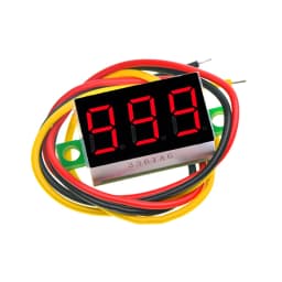 0.28 / 0.36 Inch DC LED Digital Voltmeter 0-100V Voltage Meter Auto Car Mobile Power Voltage Tester Detector 12V Red Green Blue