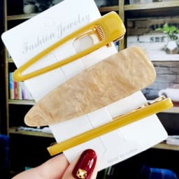 2/3pcs Hair Clip Set Acetate Hairpin Women Hair Accessories Jewelry Korean Femme Barrettes Hairgrip For Woman Girls Headwear