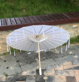 Chinese Dance Performance Lace Umbrella Classical Hanfu Oil Paper Umbrella Fairy Ancient Parasol Paraguas Inverso El Principito