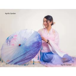 Chinese Dance Performance Lace Umbrella Classical Hanfu Oil Paper Umbrella Fairy Ancient Parasol Paraguas Inverso El Principito