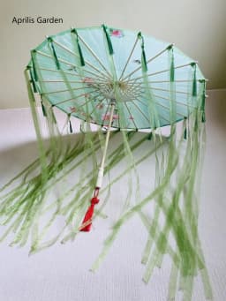Chinese Dance Performance Lace Umbrella Classical Hanfu Oil Paper Umbrella Fairy Ancient Parasol Paraguas Inverso El Principito